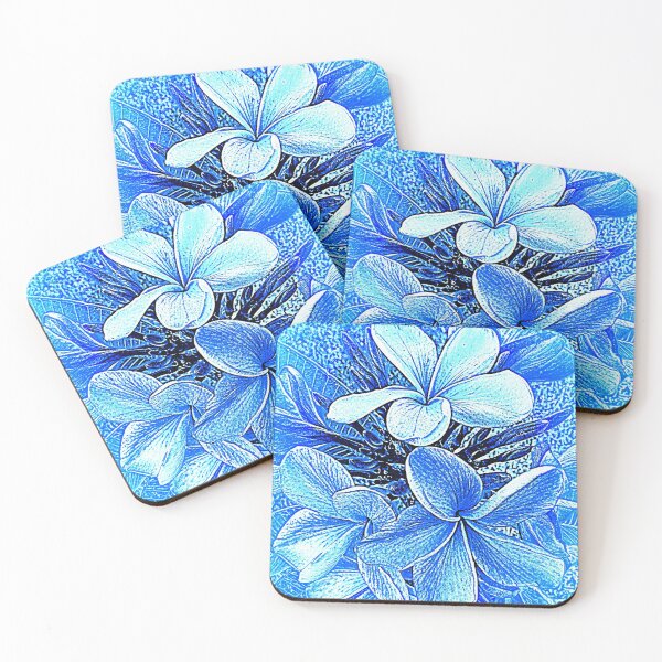 Item preview, THE BLUES FRANGIPANI DREAMING  designed and sold by Opalbluerose.