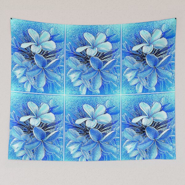 Item preview, THE BLUES FRANGIPANI DREAMING  designed and sold by Opalbluerose.