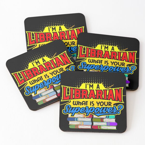 Item preview, Superpower Librarian Gift design for Library Readers product designed and sold by Lisbob.