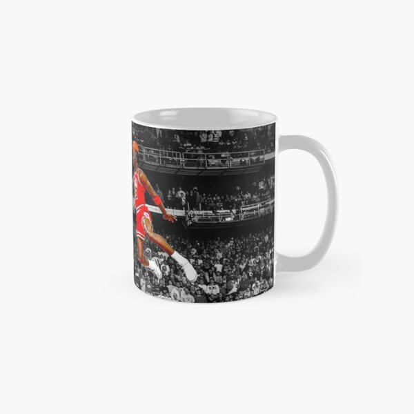 Michael Jordan Dunk Poster Wall Art Canvas | Infamous Free Throw Line Dunk Classic Mug