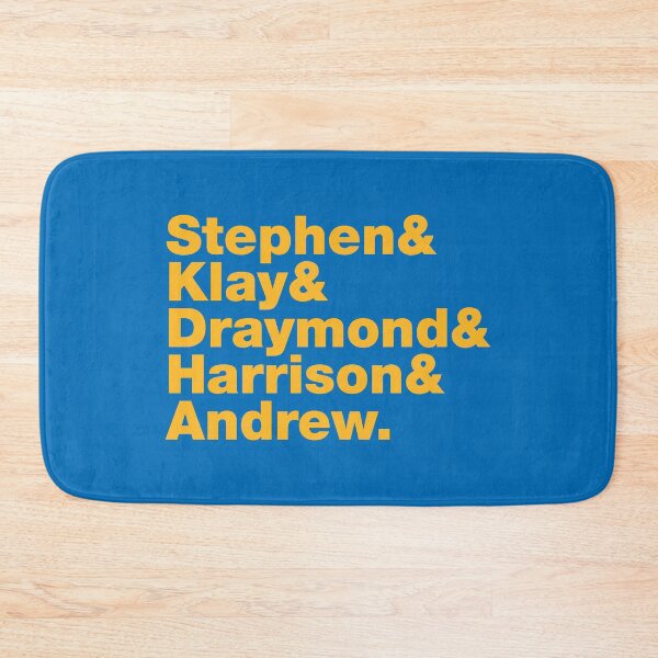 Item preview, 2014-2015 Golden State Basketball Starting Five Gold Over Blue designed and sold by johnta17.