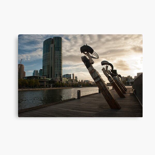 Item preview, Sunset Over the Yarra designed and sold by Kristin Repsher.