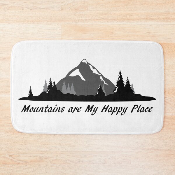 Item preview, Mountains are My Happy Place designed and sold by Liubov Pidoshva.