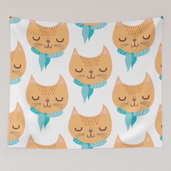 Item preview, Cute Cat Illustration - Art - Drawing - Illustration designed and sold by seaniemendoza.