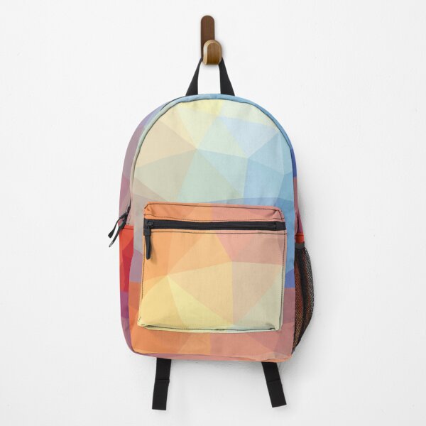Item preview, Abstract low poly pattern in blue and red designed and sold by Branjos.