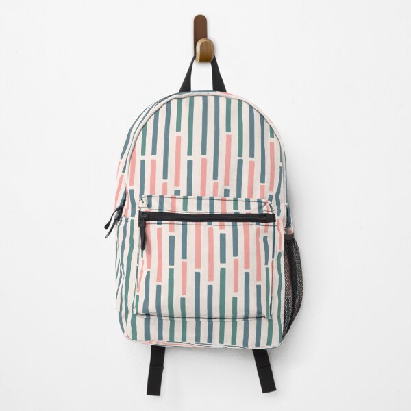 Item preview, Pastel green, blue and pink stripes designed and sold by leffka.