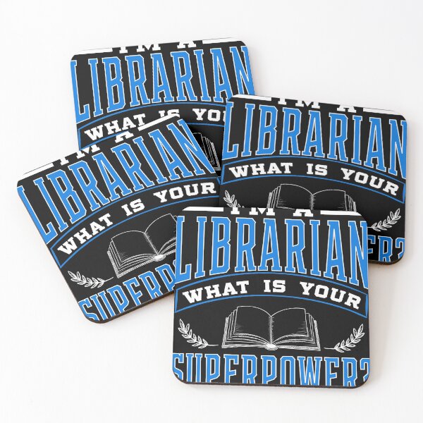 Item preview, Superpower Librarian Gift design for Library Readers design designed and sold by Lisbob.