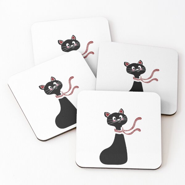 Item preview, Black Cat Long Neck designed and sold by ranadigipaint.