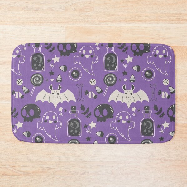 Item preview, Halloween Candy and Creatures Pattern designed and sold by MoonObscura.