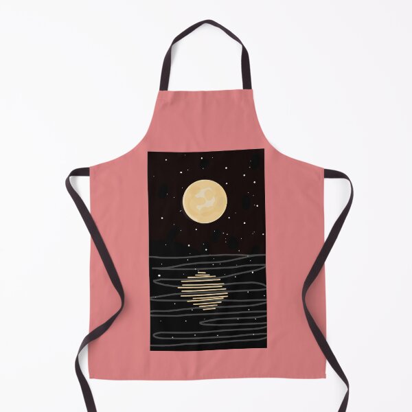 Item preview, Full Moon Shines On An Ocean (Red) designed and sold by LotusCreations.