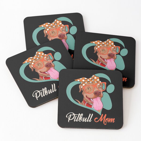 Item preview, Pitbull Mom Pittie Mama Mother's Day Dog Lovers designed and sold by JohnnyBench73.