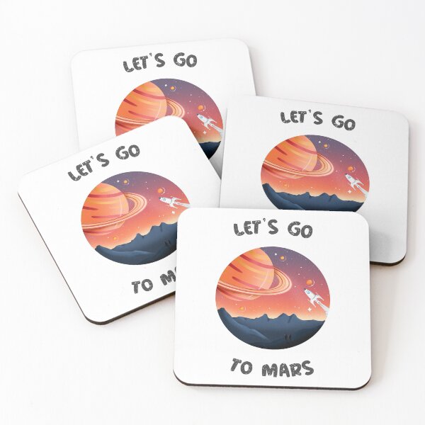Item preview, Let's Go To Mars designed and sold by shirtously.