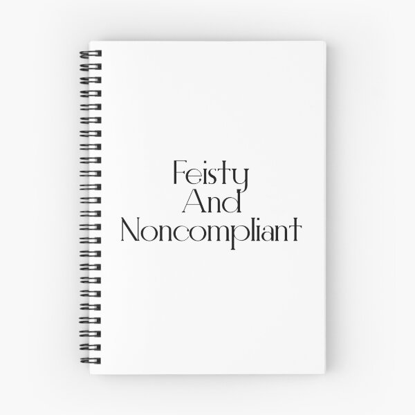 Item preview, Feisty and Noncompliant designed and sold by EvyStickersx.