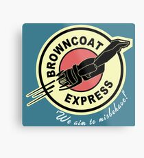 Browncoat Express Metal Print