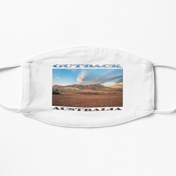 Rawnsley Bluff II (poster on white) Flat Mask