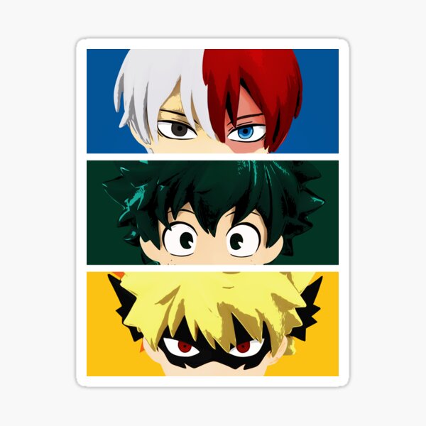 Bnha Meme Stickers Redbubble - all things my hero academia 2 class 1 a as roblox memes
