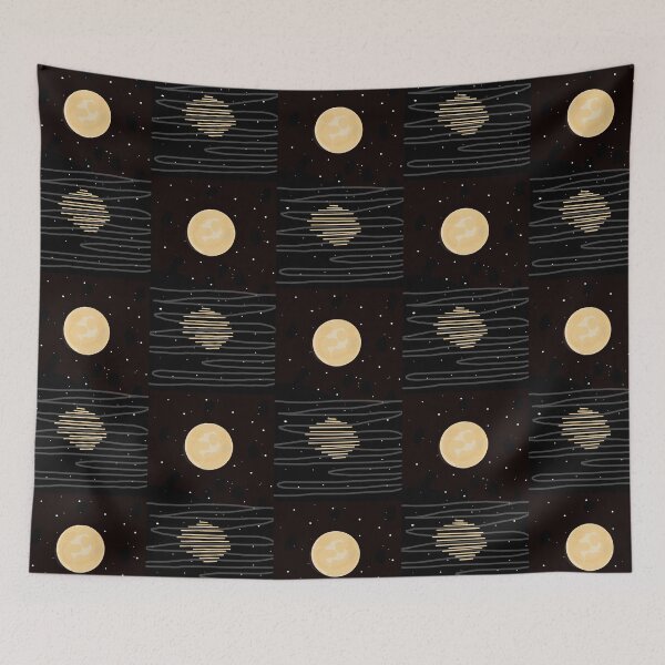 Item preview,  Full Moon Shines On An Ocean (Green) designed and sold by LotusCreations.