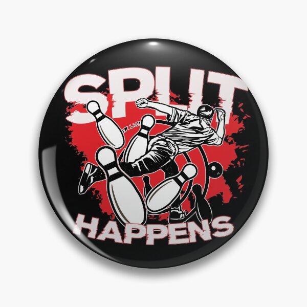 Item preview, Funny Bowling Gift Split Happens designed and sold by printworxx.