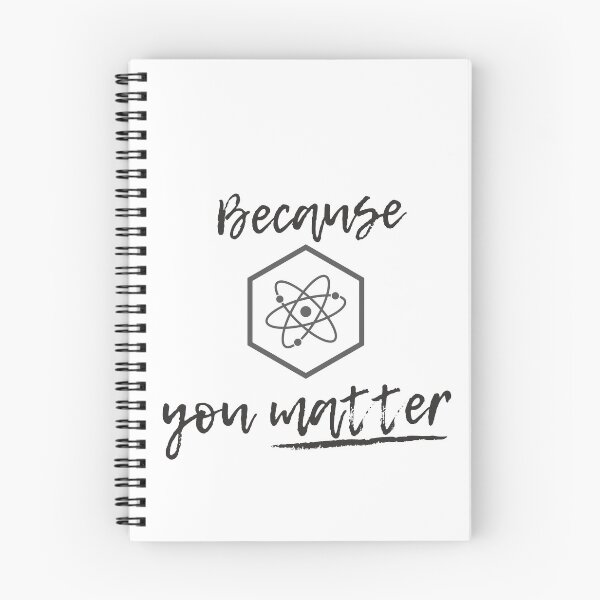 Item preview, Because You Matter|Science Mug| Quantum Physics| Gifts for Biology Professor, Science teacher, Science Students, Physics students|Funny Quote| Nerdy designed and sold by cookiemasterpj.