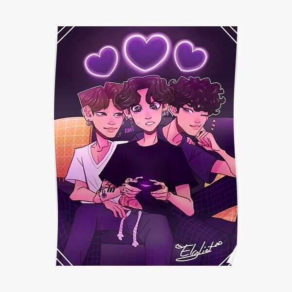 Vminkook Posters for Sale | Redbubble