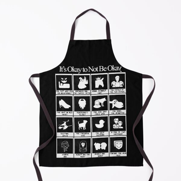 Item preview, It's Okay to Not Be Okay - Silhouette Collage designed and sold by kdramastan.