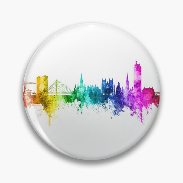 Item preview, Nantes France Skyline designed and sold by ArtPrints.