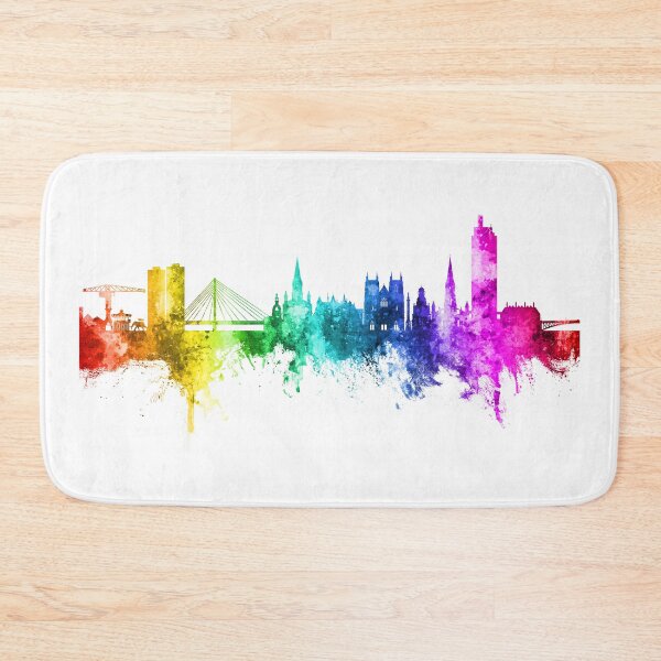 Item preview, Nantes France Skyline designed and sold by ArtPrints.