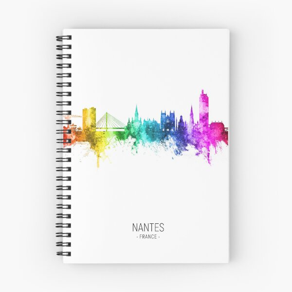 Item preview, Nantes France Skyline designed and sold by ArtPrints.