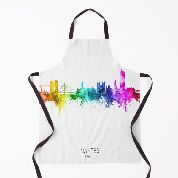 Item preview, Nantes France Skyline designed and sold by ArtPrints.