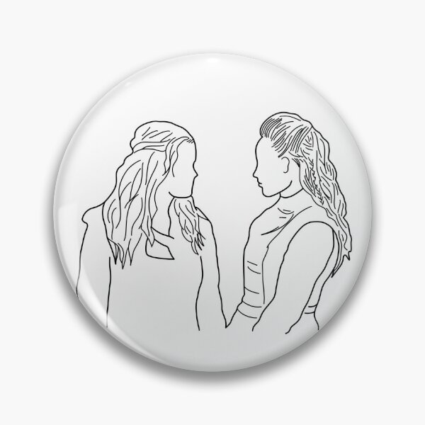 Item preview, Clarke and Lexa  designed and sold by michalsaitowitz.