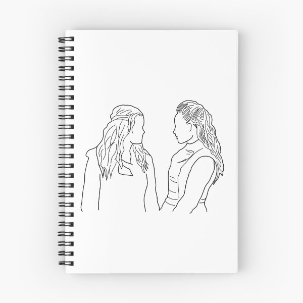 Item preview, Clarke and Lexa  designed and sold by michalsaitowitz.
