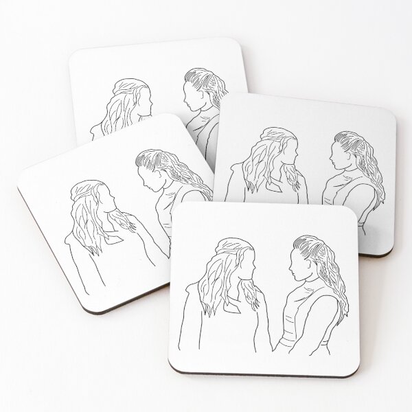 Item preview, Clarke and Lexa  designed and sold by michalsaitowitz.