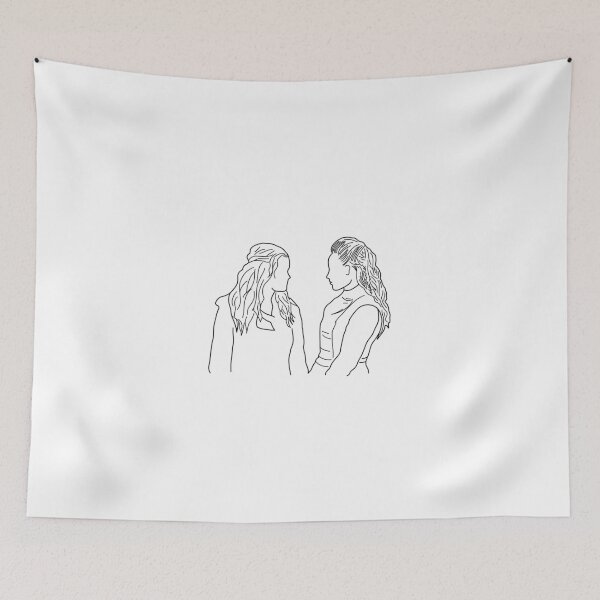 Item preview, Clarke and Lexa  designed and sold by michalsaitowitz.