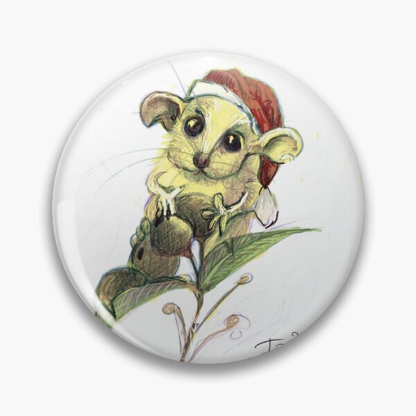 Artikelvorschau, Western Pygmy Possum - Karte Neun der Weihnachtsserie / Bush Bambinos entworfen und verkauft von Julie Fearns-Pheasant.