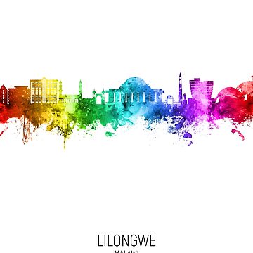 Imagen de la obra Lilongwe Malawi Skyline de ArtPrints