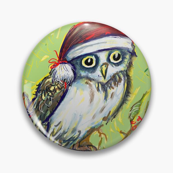 Item preview, Baby Owl;- Card Eight of Xmas Series/Bush Bambinos’ designed and sold by Julie Fearns-Pheasant.