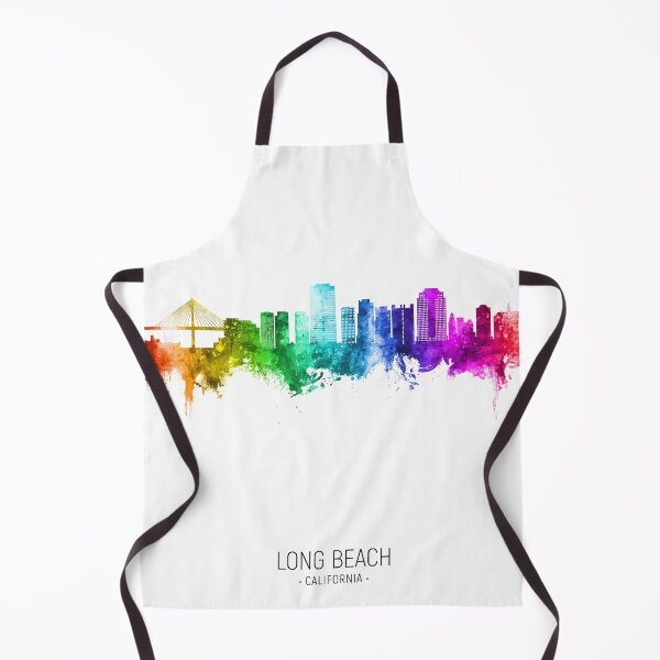 Item preview, Long Beach California Skyline designed and sold by ArtPrints.