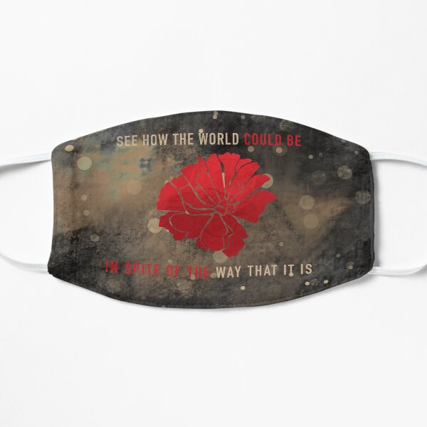 Hadestown mask Flat Mask