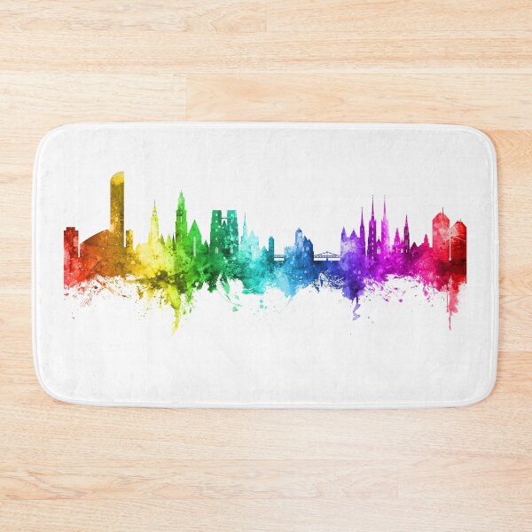 Item preview, Wroclaw Poland Skyline designed and sold by ArtPrints.