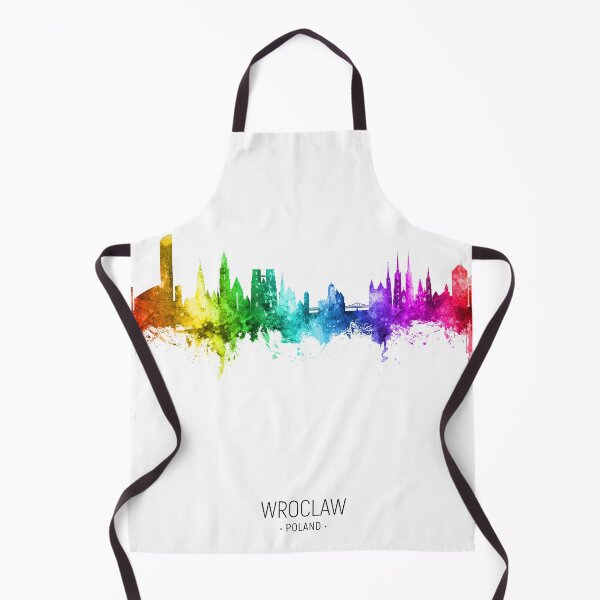 Item preview, Wroclaw Poland Skyline designed and sold by ArtPrints.