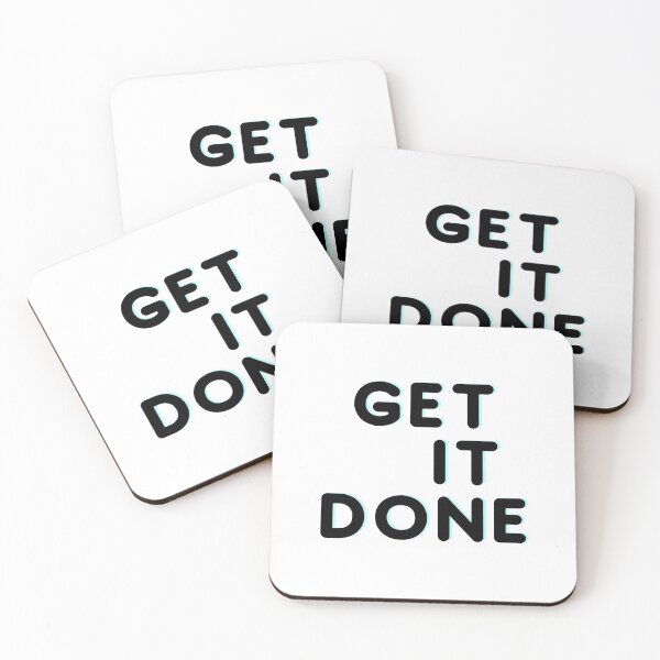 Item preview, Get shit done  designed and sold by FourNuns.