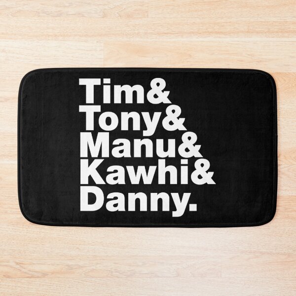 Item preview, 2013-2014 San Antonio Basketball Starting Five White over Black designed and sold by johnta17.
