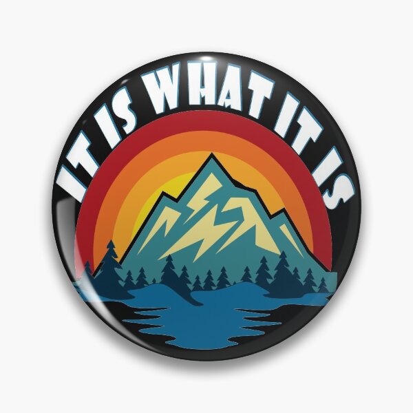 Item preview, Michelle Obama it is what it is retro sunset graphic designed and sold by daybreakagain.