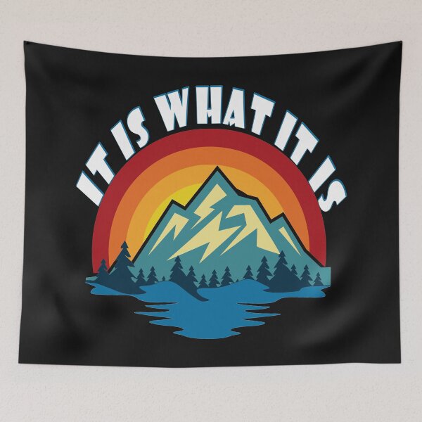 Item preview, Michelle Obama it is what it is retro sunset graphic designed and sold by daybreakagain.