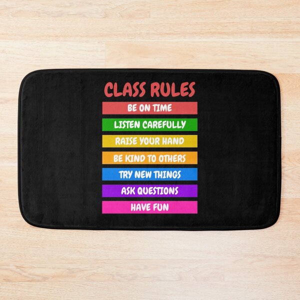 Item preview, Classroom Rules - Class Rules designed and sold by HiddenVerb.