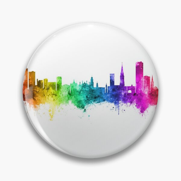 Item preview, Leicester England Skyline designed and sold by ArtPrints.