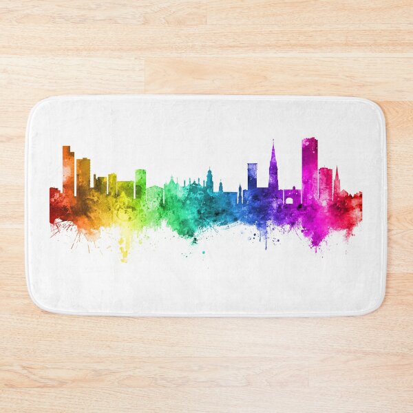 Item preview, Leicester England Skyline designed and sold by ArtPrints.