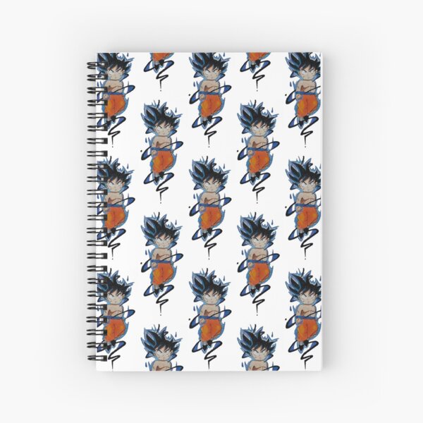 Goku artwork! Spiral Notebook for Sale by requiem147978