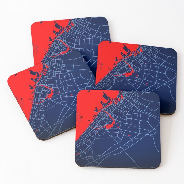 Item preview, Dubai City Map Print, Dubai City Map Poster, Dubai City Map Wall Art, Dubai City Map, Dubai Fitted Mask, Dubai Mask, Dubai Leggings, Map of Dubai City, Dubai City Map Art designed and sold by randomorder.