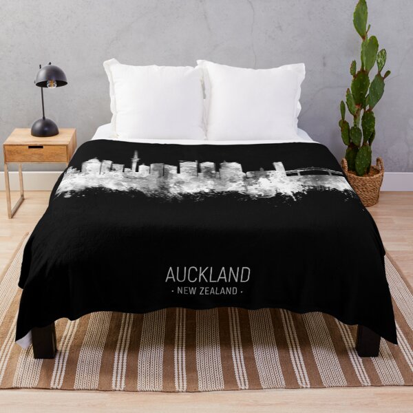 Item preview, Auckland New Zealand Skyline designed and sold by ArtPrints.